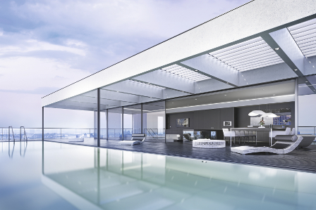 Schemat działania inteligentnego domu KNX